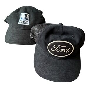Bundle Ford Baseball Cap + Mesh Snapback Trucker Hat American Eagle Cap America